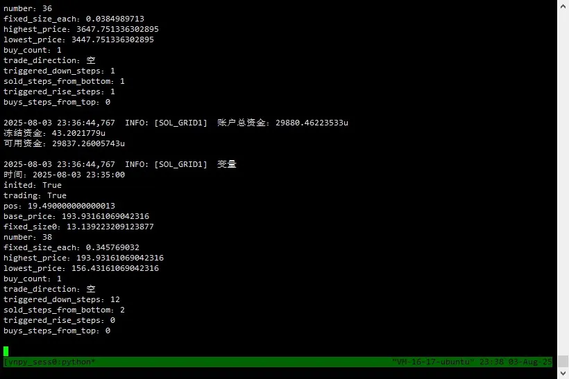 Ubuntu operation status (2)